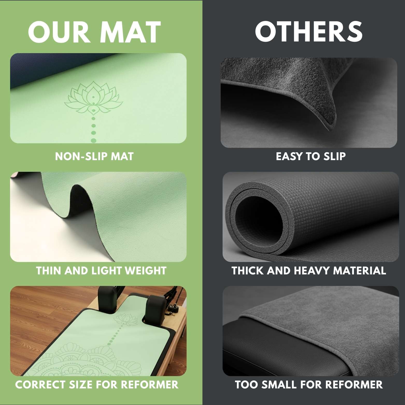 Choosing the Right Reformer Pilates Mat for Home Workouts