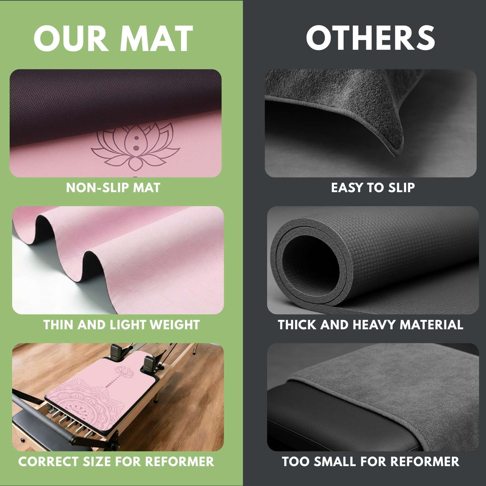 Elevate Home Workouts with a Durable Pilates Mat Set