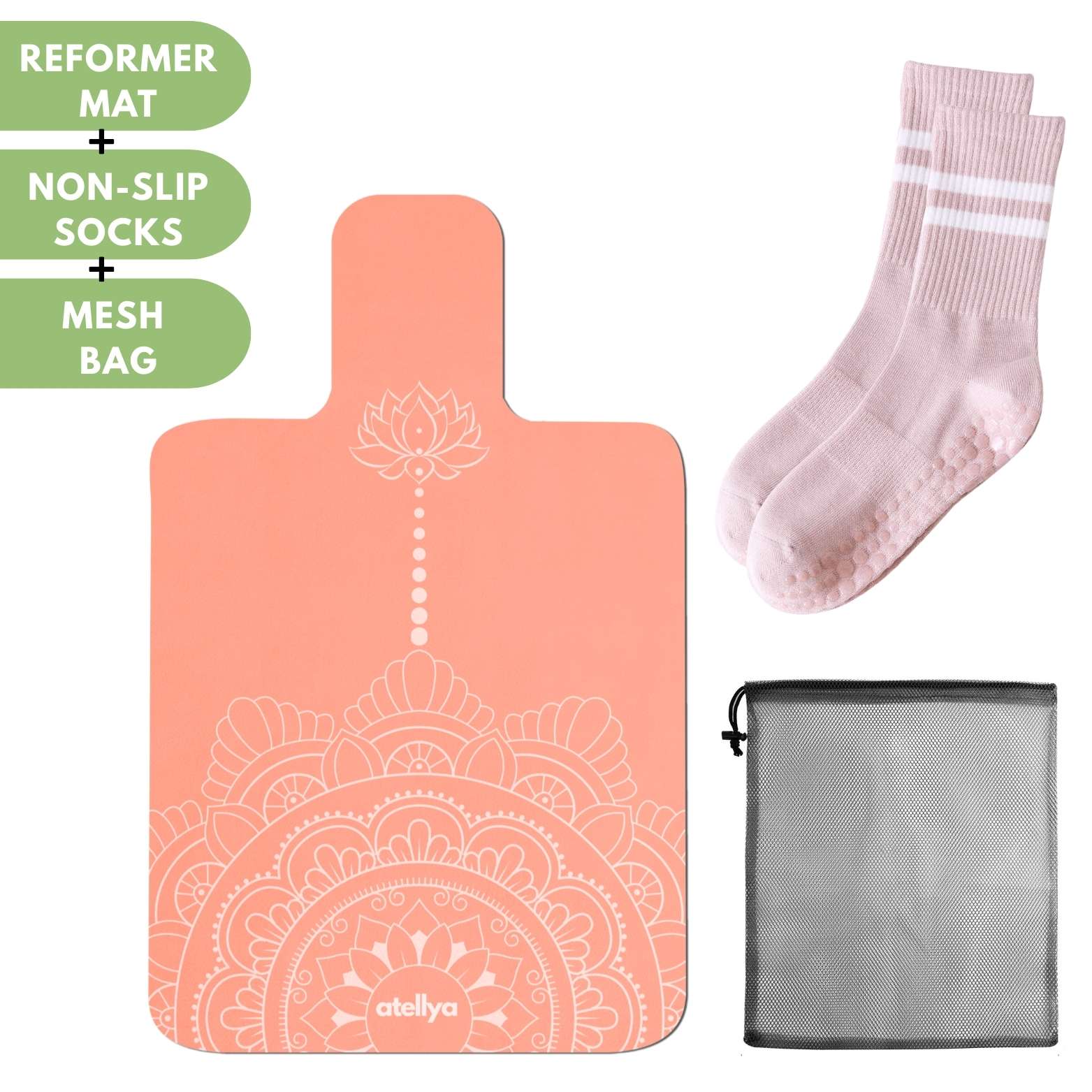 Lightweight Pilates Mat Travel Friendly Home Workouts